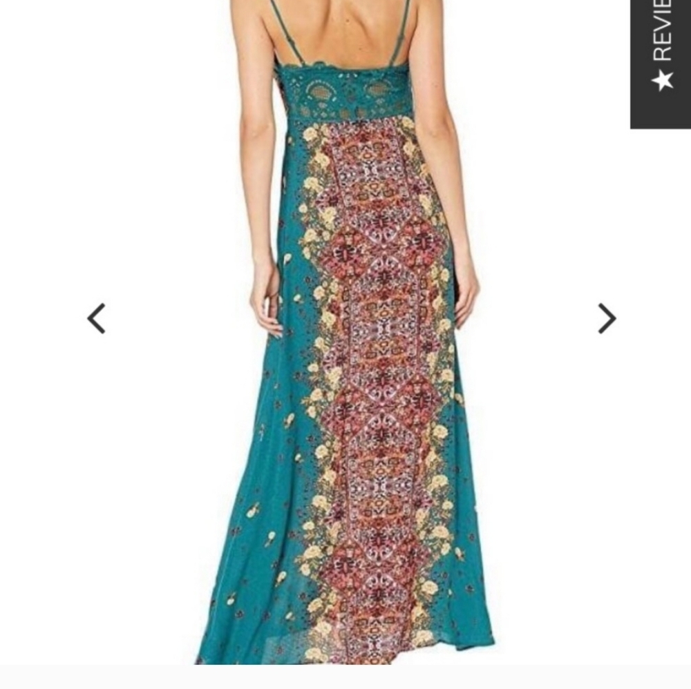 Free People, maxi boho dress
